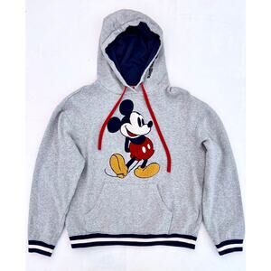 Walt Disney World Mickey Mouse Kids Varsity Hoodie - Size Small - Preowned